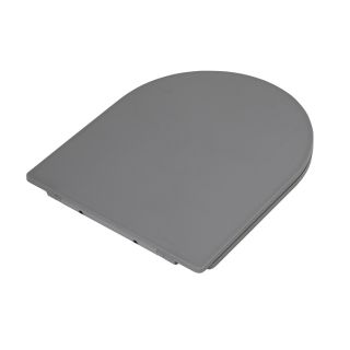 Сиденье для унитаза с микролифтом BelBagno Colorato серый матовый BB062SC-GR